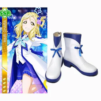 

LoveLive!Sunshine!! Ohara Mari Cosplay lovelive sunshine shoes Custom women's cartoon lolita boots props