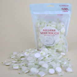 30PCS/100PCS Facial Non-woven Compressed Masque Disposable Wrapped Masks Sheets Tablets for DIY Skin Care