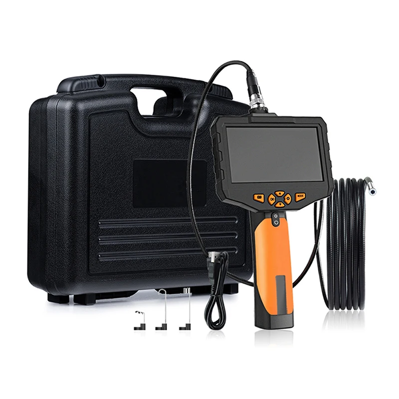 

NTS300 HD 1080P 3.9MM Industrial Endoscope Inspection camera 5.5mm Dual lens Digital Borescope IP67 Waterproof mauto focus