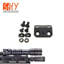 Surefire M600 M300 Lights M-lok 45 Degree offset Mount for Gel Blaster Airsoft AEG Toy Gun BCM MK4 MK8 MK16 SMR SLR Rail