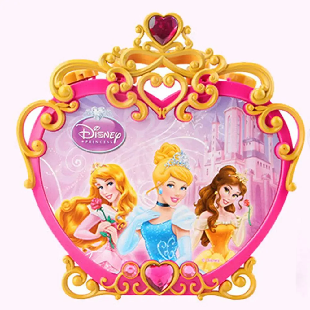 Child Makeup Kit Disney Princess Children's Makeup Toy Set Pretend Toy Girl Special Cosmetics Safe Nontoxic Makeup Box GirlHouse