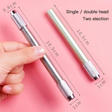 Цветная металлическая одна голова 3 точилка удлинение эскиз рисунок дети студентов карандаш для эскизов удлинитель художественные принадлежности