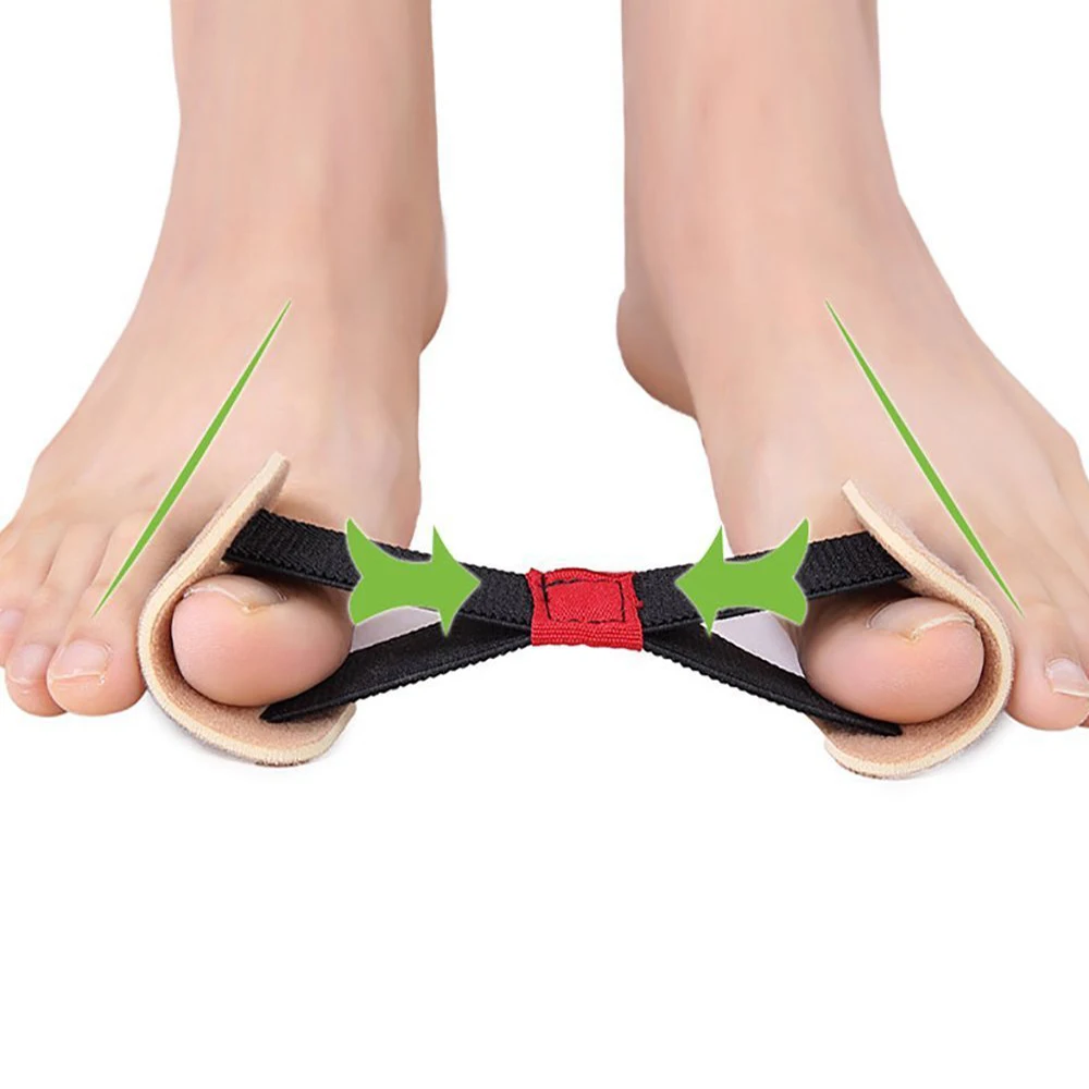 Foot Hallux Valgus Orthotics Big Toe Stretcher Corrector Feet Care Bone Thumb Training massage Splint Correction Z31501