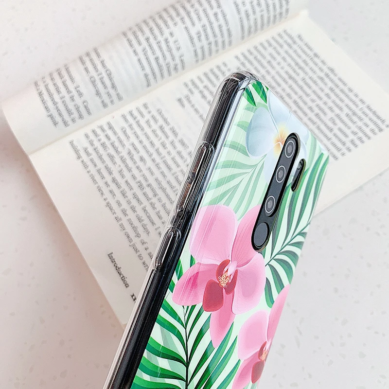 Чехлы для телефонов Xiaomi Redmi Note 5 Note6 Pro цветы и растения IMD мягкий чехол для Redmi Note 7 7Pro 8 8Pro задние чехлы