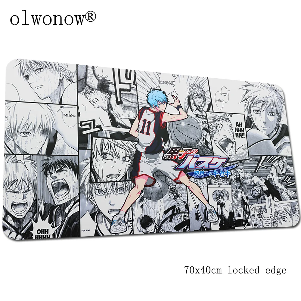 Kuroko's Basketball коврик для мыши 700x400x3 мм объемный рисунок игровой коврик для геймера игровая компьютерная клавиатура со встроенной мышью домашние игровые коврики - Цвет: Size 700x400x3mm