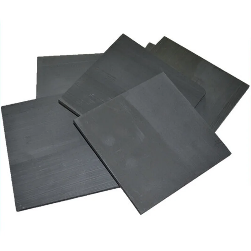 5 Pcs 99.99% Pure Graphite Electrode Rectangle Plate Sheet Set Kit 50*40*3mm Pure Graphite Electrode Rectangular Plate eastwood welding helmet