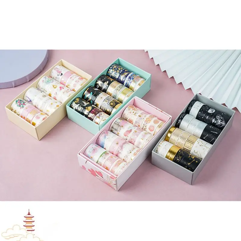 

20 Rolls/box Washi Tape DIY Decorative Scrapbooking Paper Adhesive Sticker Craft