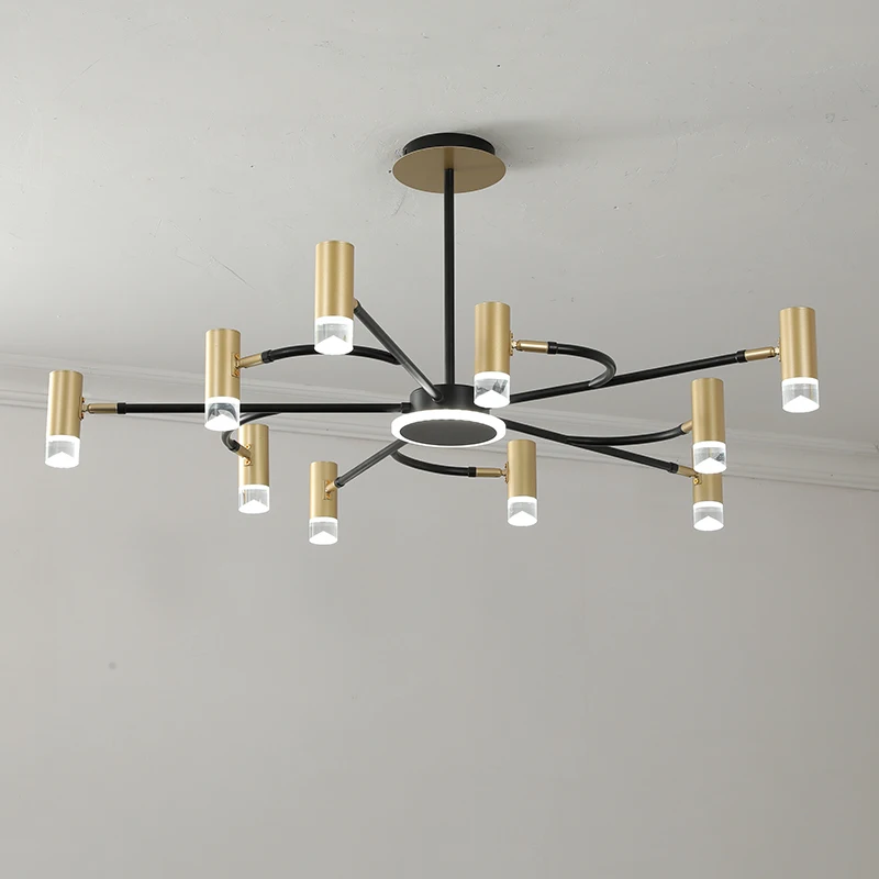 Скандинавская светодиодная Люстра для гостиной спальни комнаты учебы lustre de plafond