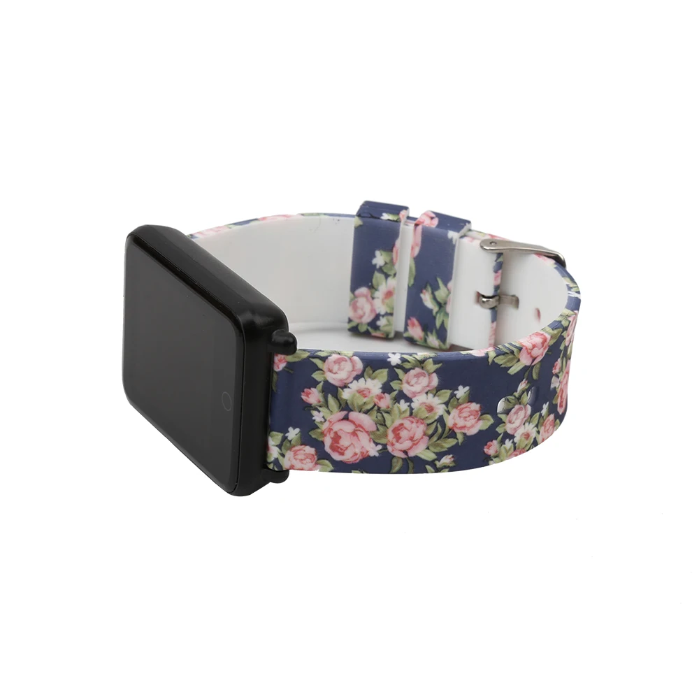 20 мм мягкий силиконовый ремешок для часов samsung gear Sport Amazfit Bip/GTR 42 мм/GTS Регулируемый Браслет для Gizmo Watch От Verizon - Цвет: blue rose