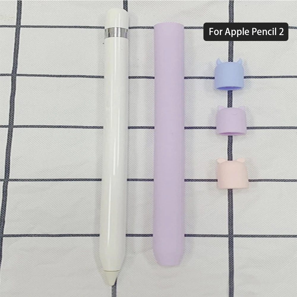 For Apple IPad Pencil 1 2 Pencil2 Tablet Touch Pen TPU Soft Silicone Protective Tip Cover Screen Stylus Anti-scratch Nib Case For Apple IPad Pencil 1 2 Pencil2 Tablet Touch Pen TPU Soft Silicone Protective Tip Cover Screen Stylus Anti-scratch Nib Case