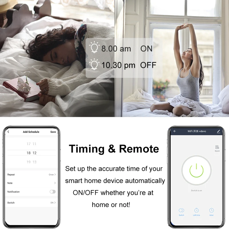 Модуль переключателя Wi Fi 95 1/2 в 250 путей поддержка приложения Smart Life/Tuya