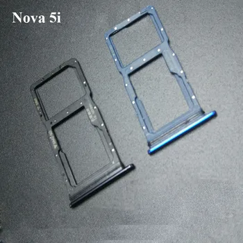 

Original New Sim Card Slot Tray Card Holder For Huawei Nova 5i 5 i SIM card or Slot Deck or SD Card Mobile Phone Nova5i