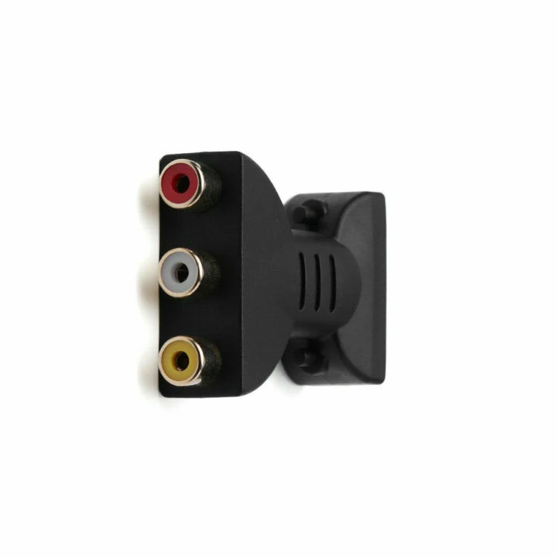 AV цифровой сигнал HDMI на 3 RCA аудио адаптер компонентный конвертер видео HDMI штекер на 3 RCA видео и аудио адаптер RGB цвет