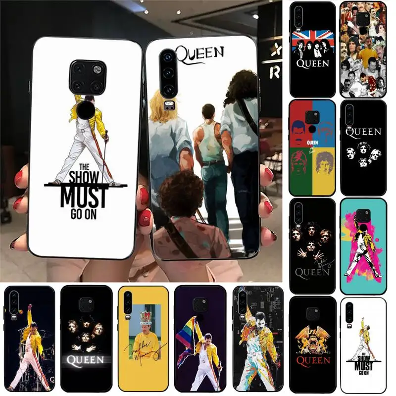 TOPLBPCS Freddie Mercury Queen чехол для телефона Huawei Honor 7A 8X 9 10 20 lite 10i 20i 7C 8C 5A 8A Play 9X pro Mate