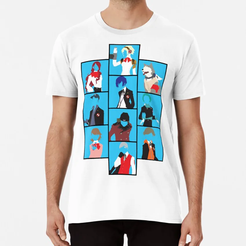 Perusona 3 T Shirt Persona Persona 3 Persona 4 Persona 5 Alone Tarocchi Gorgana Izanagi Videogiochi Da Gioco