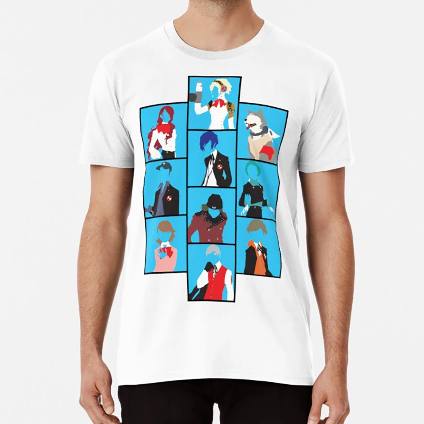 Perusona 3 Tシャツペルソナペルソナ3ペルソナ4ペルソナ5イゴールタロットモルガナizanagiのゲームのビデオゲーム Aliexpress Men S Clothing
