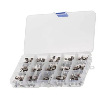 

Kit Fuses Blow Car Tube 0.1A-20A Accessories Equipment Replacement 250V