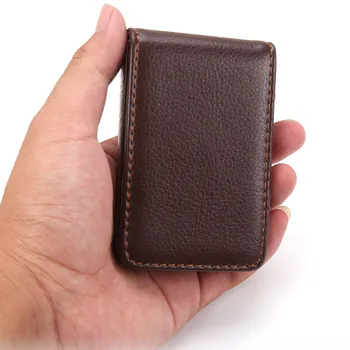 

Business Name Card Holder Credit Card Case Pu Leather Slim Front Pocket Cardcase Organizer Wallet Best Small Business Gifts