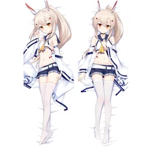 MGF Azur נתיב Magica דמות סקסי ילדה העסק Dakimakura לזרוק כרית כיסוי Ayanami חיבוק גוף ציפית(China)