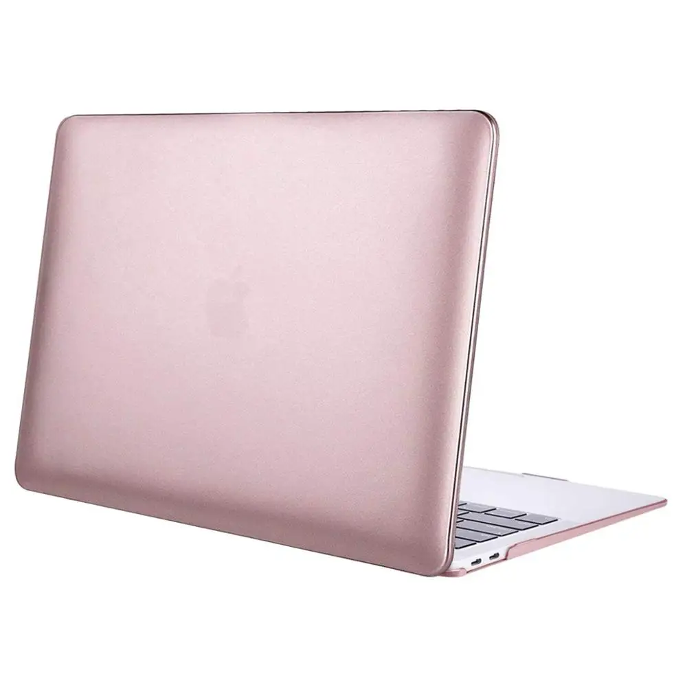 Rose Gold MOSISO чехол для Macbook Pro 13 Touch bar A1706 A1989 A2159 13 дюймов Air защитная оболочка для ноутбука+ крышка keybaord - Цвет: Rose Gold