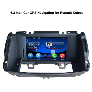 

6.2 inch Android 7.1 Car GPS Navigation for Renault Koleos Car Video Player Support WiFi Bluetooth Mirror-link