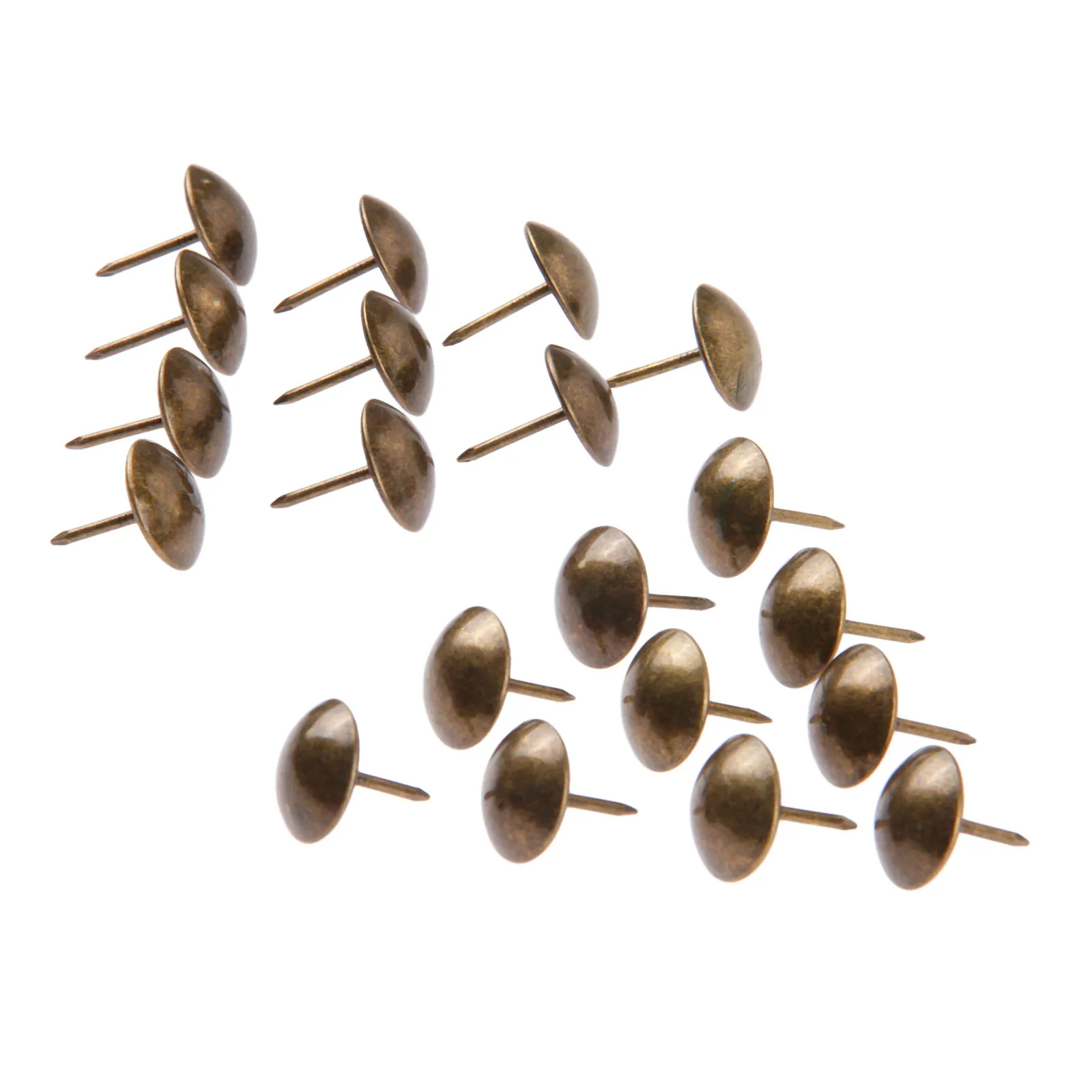 16*20mm Nail Antique Bronze Upholstery Nails Tacks Furniture Nails Pins for Furniture Sofa Headboards 20pcs