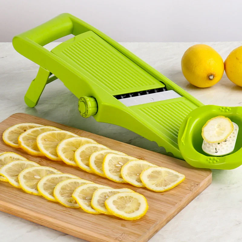 

Manual Vegetable Fruit Slicer Stainless Steel Shredder Cutting Device Onion Potato Carrot Lemon Cutter Grater Kitchen Tool