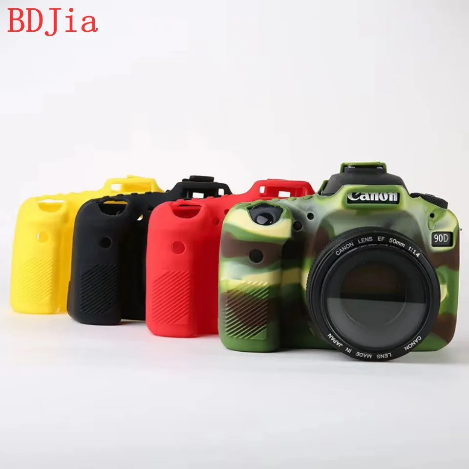 2019 высококачественный силиконовый чехол-сумка для камеры Canon 90D Dsrl камера в 4