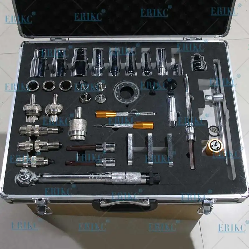 US $229.99 Common Rail Injector Repair Tool Kits Diesel Fuel Nozzle Assembly Disassembling Repair Equipment E1024000 For BOSCH DENSO Delphi