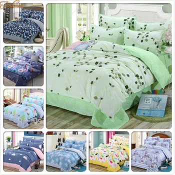

Creative 3/4 pcs Bedding Sets Soft Cotton Bed Linens Adult Kids Child Single Twin Queen King Size Duvet Cover Quilt Case 220x240