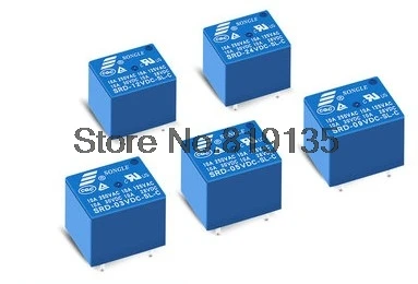 Реле питания SRD-03VDC-SL-C SRD-05VDC-SL-C SRD-09VDC-SL-C SRD-12VDC-SL-C 3 в 5 6 9 12 В 24 48 10 А 250 переменного тока