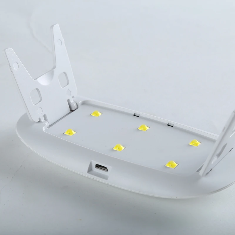 5 Вт Сушилка для ногтей 6 шт. светодиодная УФ лампа микро-Usb гель лак отверждающая машина для домашнего использования Инструменты для дизайна ногтей для ламп