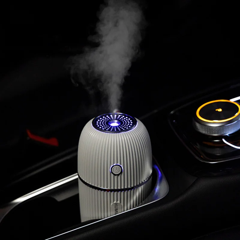 

300ml Simple Ultrasonic Aroma Diffuser USB Air Humidifier with 7 Colors LED Lights Car Mist Maker Mini Portable Air Purifier