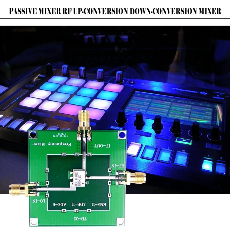 RMS 11 5 1900MHz RF Radio Frequency Up and Down Frequency Conversion Passive Mixer Module
