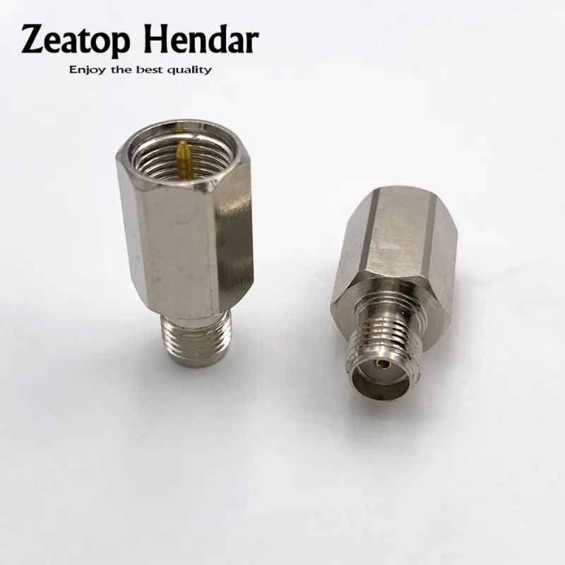 100Pcs Brass SMA Female Plug to FME Male Jack Straight RF Coaxial Adapter Connector | Обустройство дома
