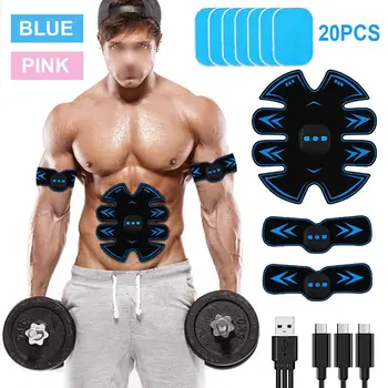 

Electric Stimulators Massage Press Trainer Abdominal Muscle Exerciser Belly Leg Arm Exercise Workout Home Fitness Equipment