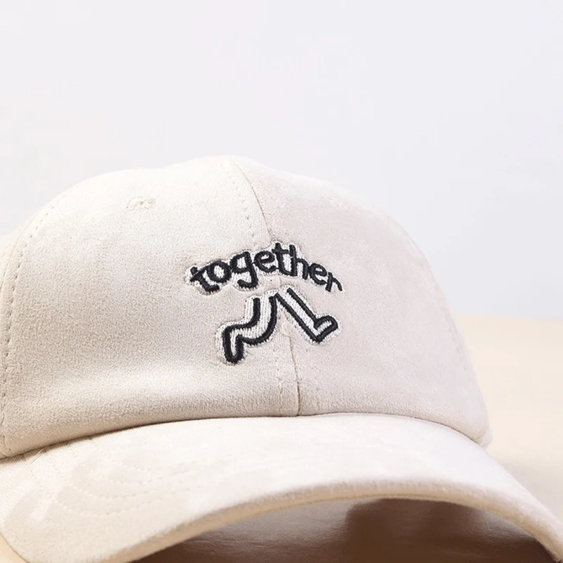 Замшевые мужские/женские бейсболки snapback вышивка грузовик папа кепки регулируемые летние кепки Японский Корейский простота пара