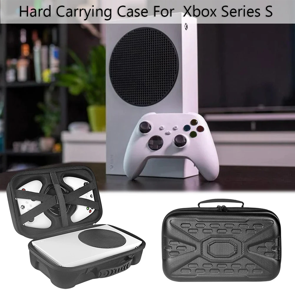 Hard Carrying Case Game Console Travel Controllers Storage Bag Games Accessories Protective Pockets for Xbox Series S |