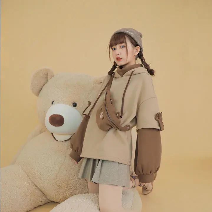 Kawaii Harajuku Style Bear Hoodie - Special Edition