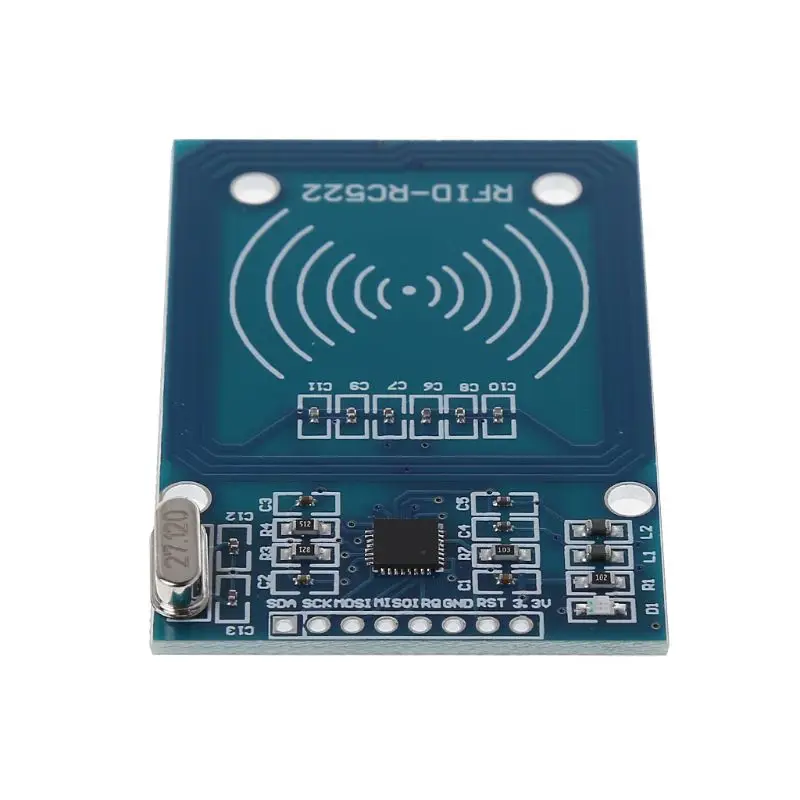 Kit RFID de lecteur de carte à puce RC522, Module de lecteur de capteur NFC, porte-clés