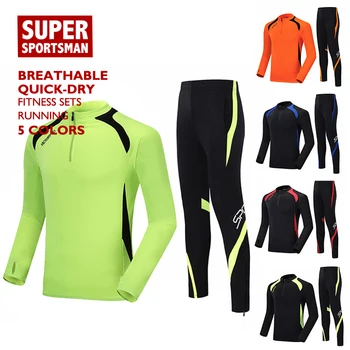 

Kids Jogging Suit Men Driving Training Compression Set Children Fitness Tights Running Leggings Gym Tops Sport Workout Tracksuit