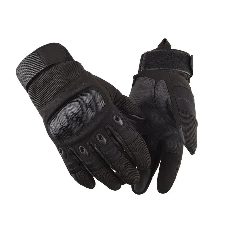 Carbon Fiber Shell Hard Shell Tactical Gloves Men Riding Protection Anti-Cutting Fitness Combat Trainin Army Military Gloves best cold weather work gloves Gloves & Mittens