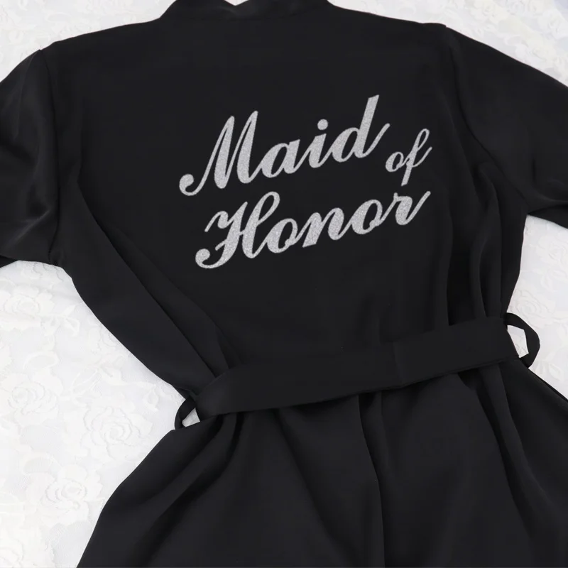 黑色 Maid of Honor