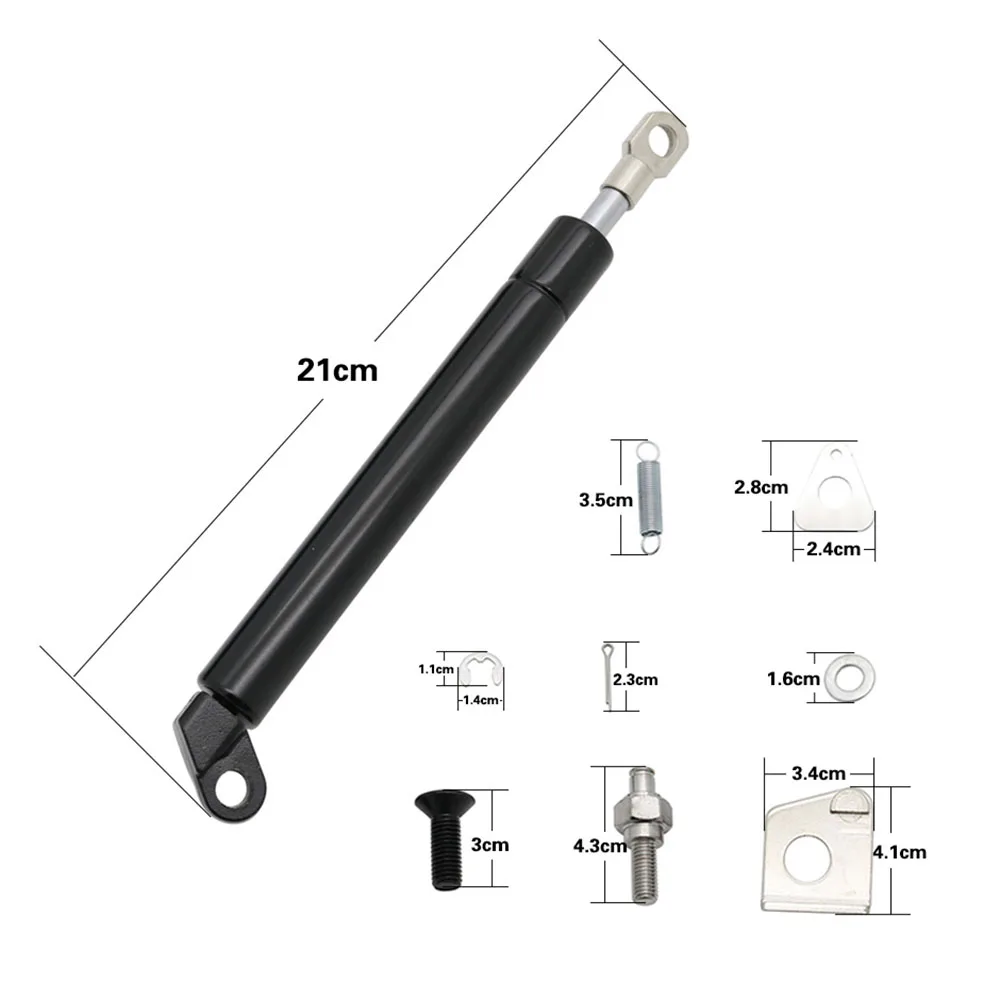 For Ford Ranger 2012- Car Accessory High quality Spring Steel Rear gate Damper Tailgate Slow Down & Easy Up Strut Set