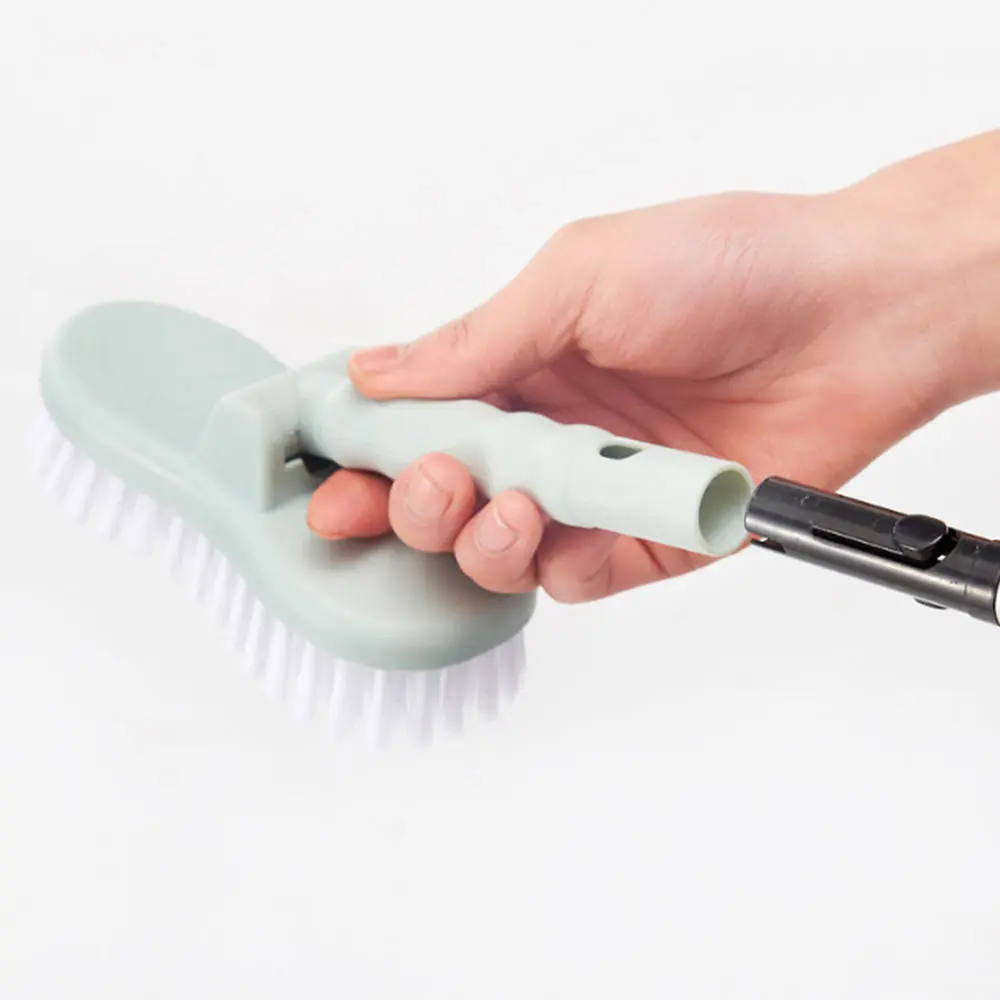 PP Long Handle Brush Bathtub Durable Tools Home Multifunction Cleaning Brush Clean Toilet Bathroom Tile Kitchen