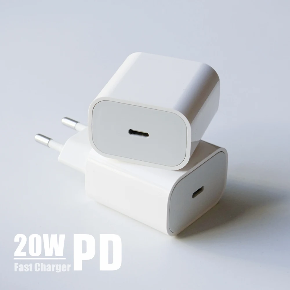 PD 20W USB-C güç adaptörü şarj abd, ab tak QC4.0 18W akıllı telefon hızlı şarj için iPad Pro hava iPhone 12 mini 11 Pro Max Xs X