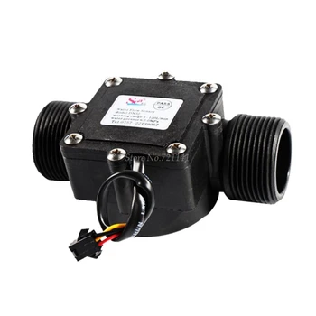 

DN32 1-120L/min Water Flow Sensor Flowmeter Counter 1.25" 32mm Water Controller Switch for Irrigation Chemical Industry Dropship