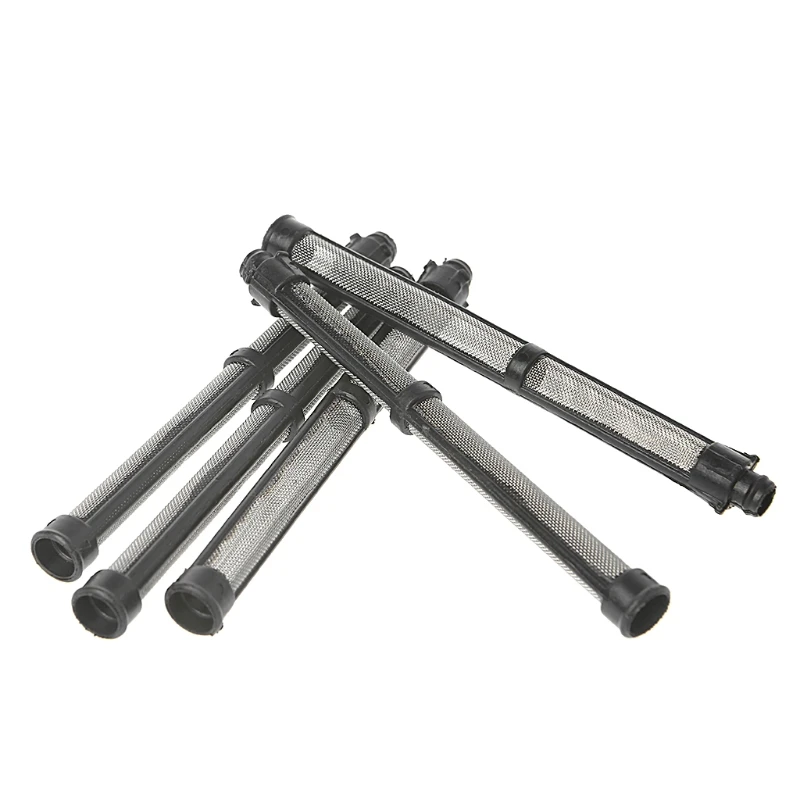 

5Pcs Black 60 Mesh Airless Pump Filter For Airless Spray Replacement Tools