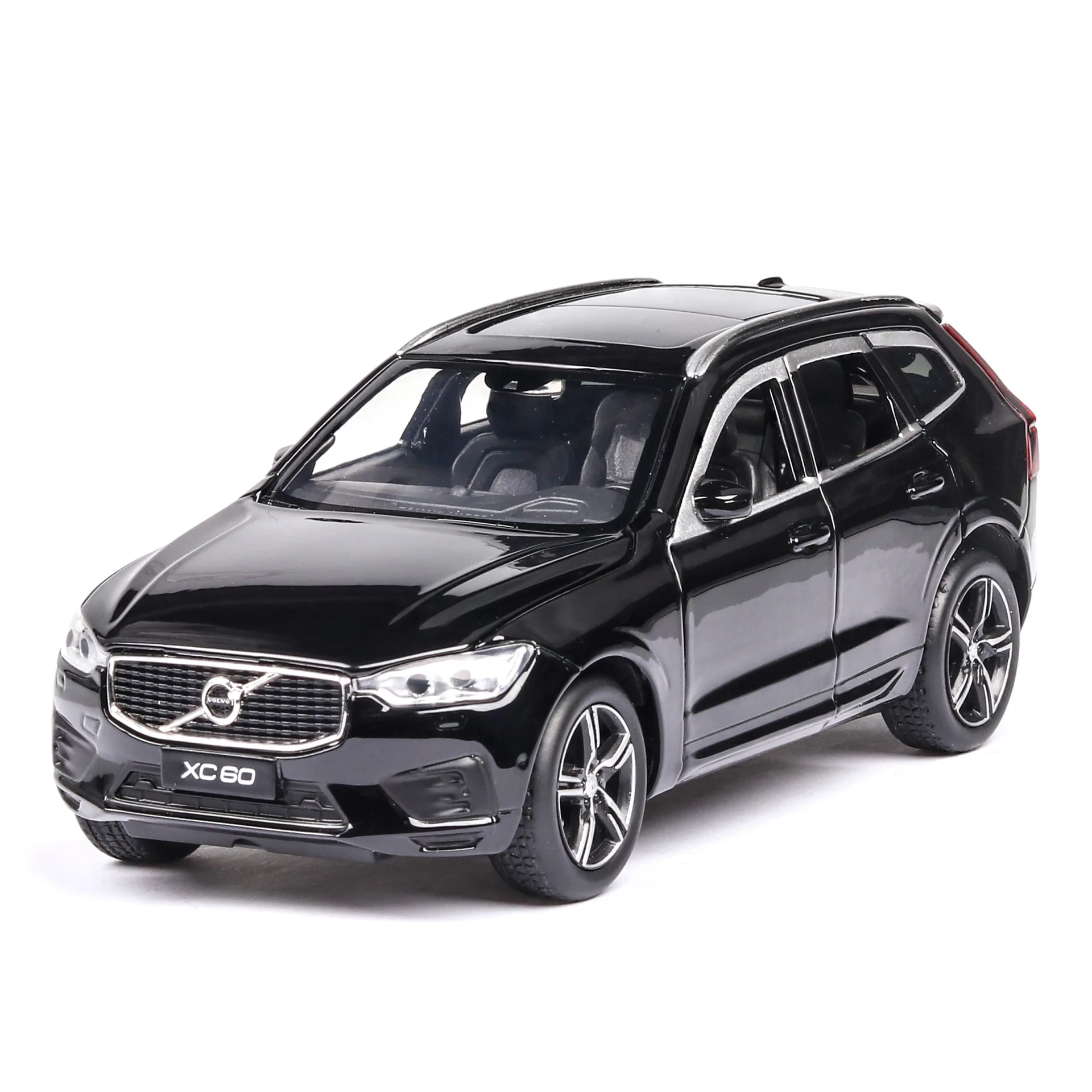 [В коробке] модель автомобиля VOLVO XC60 сплав SUV эмуляция игрушечного маленького автомобиля звук и светильник