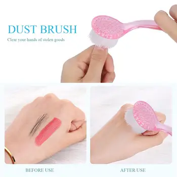

8pcs Face Cleaning Brush with Cap Washing Blackhead Remover Brush Deep Pore Scrub Facial Exfoliator Skin Care Cleaning Scrubber